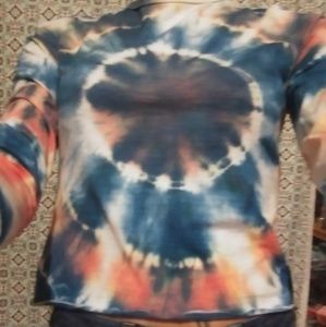 Cropped Tie-dyed  T-shirt NWOT
